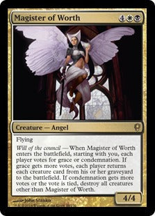 [048]【EN】【FOIL】真価の宗匠/Magister of Worth【CNS】[R][多色]