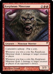 [086]【EN】カープルーザンのミノタウルス/Karplusan Minotaur【CSP】[R][赤]