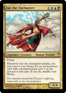 [135]【EN】結界師ズアー/Zur the Enchanter【CSP】[R][多色]