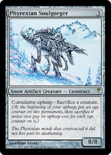 [141]【EN】ファイレクシアの魂喰らい/Phyrexian Soulgorger【CSP】[R][茶]