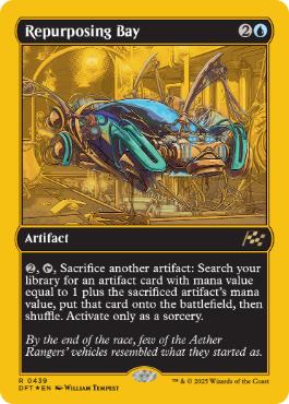 [439]【EN】【ファーストプレイスFOIL】再利用隔室/Repurposing Bay【DFT】[R][青]