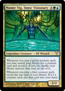 [123]【EN】シミックの幻想家、モミール・ヴィグ/Momir Vig, Simic Visionary【DIS】[R][多色]