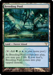 [172]【EN】【FOIL】繁殖池/Breeding Pool【DIS】[R][土地]