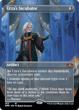 [453]【EN】【FOIL】■ボーダーレス■ウルザの保育器/Urza's Incubator【DMR】[M][茶]