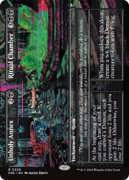 [339]【EN】■ボーダーレス■不浄な別室+祭儀室/Unholy Annex+Ritual Chamber【DSK】[R][黒]