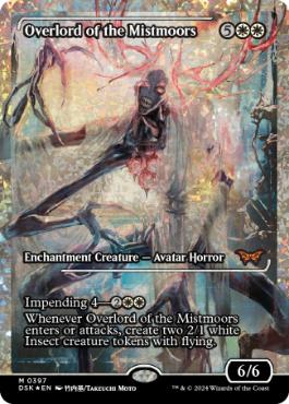 [397]【EN】【フラクチャーFOIL】■ショーケース■ミストムーアの大主/Overlord of the Mistmoors【DSK】[M][白]