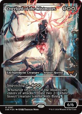 [387]【EN】【FOIL】■ショーケース■ミストムーアの大主/Overlord of the Mistmoors【DSK】[M][白]