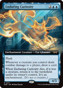 [371]【EN】【FOIL】■拡張アート■永劫の好奇心/Enduring Curiosity【DSK】[R][青]