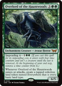 [194]【EN】ホーントウッドの大主/Overlord of the Hauntwoods【DSK】[M][緑]