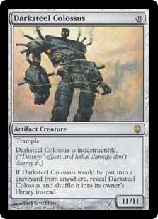 [109]【EN】ダークスティールの巨像/Darksteel Colossus【DST】[R][茶]