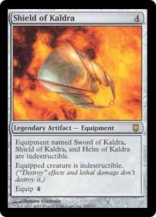 [139]【EN】カルドラの盾/Shield of Kaldra【DST】[R][茶]