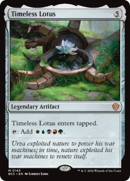 [143]【EN】永久の水蓮/Timeless Lotus【ECC】[M][茶]