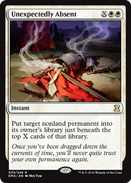 [033]【EN】【FOIL】予期せぬ不在/Unexpectedly Absent【EMA】[R][白]