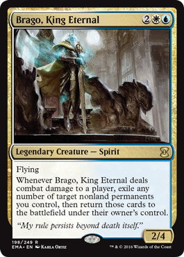 [195]【EN】【FOIL】永遠王、ブレイゴ/Brago, King Eternal【EMA】[R][多色]