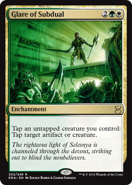[202]【EN】【FOIL】制圧の輝き/Glare of Subdual【EMA】[R][多色]