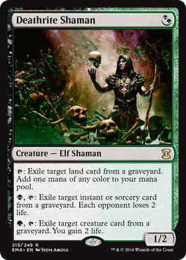 [207]【EN】【FOIL】死儀礼のシャーマン/Deathrite Shaman【EMA】[R][多色]