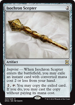 [223]【EN】【FOIL】等時の王笏/Isochron Scepter【EMA】[R][茶]