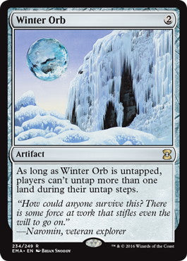 [234]【EN】【FOIL】冬の宝珠/Winter Orb【EMA】[R][茶]
