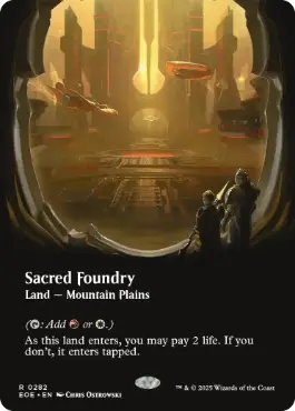 [282]【EN】■ボーダーレス■聖なる鋳造所/Sacred Foundry【EOE】[R][土地]