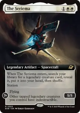 [323]【EN】【FOIL】■拡張アート■セリーマ号/The Seriema【EOE】[R][白]