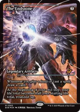 [365]【EN】【FOIL】■ショーケース■終焉の石/The Endstone【EOE】[M][茶]