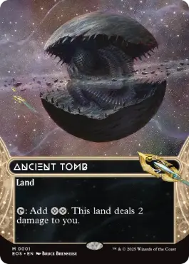 [001]【EN】■ボーダーレス■古えの墳墓/Ancient Tomb【EOS】[M][土地]