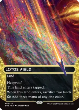 [023]【EN】■ボーダーレス■睡蓮の原野/Lotus Field【EOS】[M][土地]