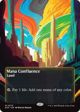 [070]【EN】■ボーダーレス■マナの合流点/Mana Confluence【EOS】[M][土地]