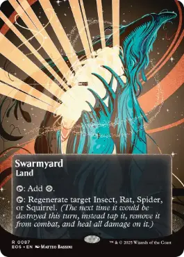 [087]【EN】■ボーダーレス■群がりの庭/Swarmyard【EOS】[R][土地]
