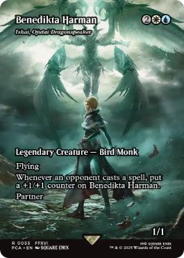 [053]【EN】【FOIL】■ショーケース■オジュタイの龍語り、イーシャイ/Ishai, Ojutai Dragonspeaker【FCA】[R][多色]