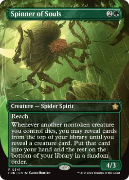 [341]【EN】■ボーダーレス■魂を紡ぐもの/Spinner of Souls【FDN】[R][緑]