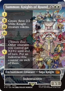 [359]【EN】■ボーダーレス■召喚：ナイツオブラウンド/Summon: Knights of Round【FIN】[M][白]