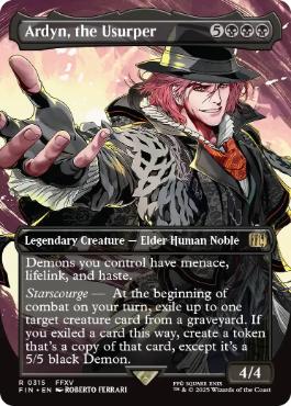 [315]【EN】■ボーダーレス■簒奪者、アーデン/Ardyn, the Usurper【FIN】[R][黒]