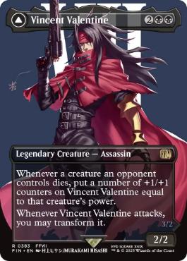 [383]【EN】■ボーダーレス■ヴィンセント・ヴァレンタイン/Vincent Valentine【FIN】[R][黒]