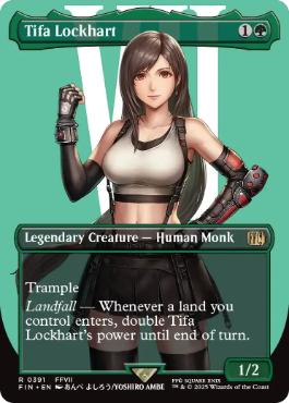 [391]【EN】■ボーダーレス■ティファ・ロックハート/Tifa Lockhart【FIN】[R][緑]