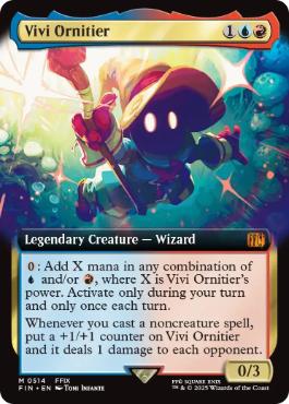 [514]【EN】■拡張アート■迷える黒魔道士、ビビ/Vivi Ornitier【FIN】[M][多色]