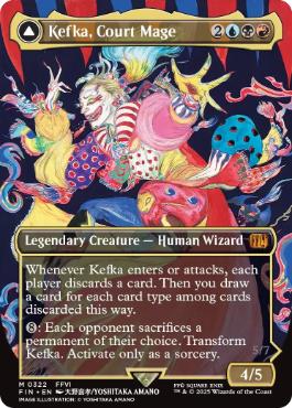 [322]【EN】■ボーダーレス■人造魔導士、ケフカ/Kefka, Court Mage【FIN】[M][多色]