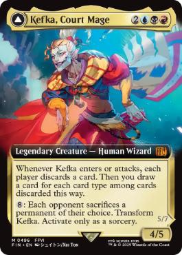 [496]【EN】■拡張アート■人造魔導士、ケフカ/Kefka, Court Mage【FIN】[M][多色]