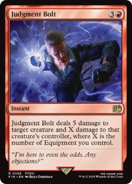 [559]【EN】裁きの雷/Judgment Bolt【FIN】[R][赤]