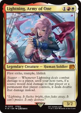 [233]【EN】シーンドライブ、ライトニング/Lightning, Army of One【FIN】[M][多色]