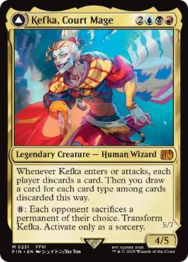 [231]【EN】人造魔導士、ケフカ/Kefka, Court Mage【FIN】[M][多色]
