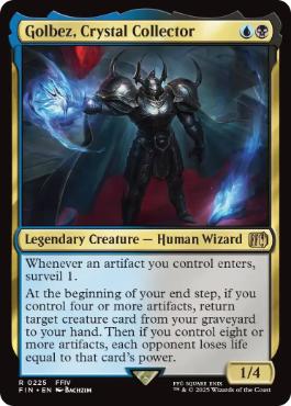 [225]【EN】【FOIL】クリスタルを集める者、ゴルベーザ/Golbez, Crystal Collector【FIN】[R][多色]