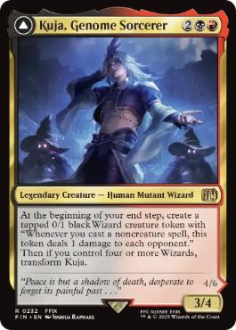 [232]【EN】【FOIL】ジェノムの魔術師、クジャ/Kuja, Genome Sorcerer【FIN】[R][多色]
