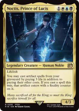 [235]【EN】【FOIL】ルシスの王子、ノクティス/Noctis, Prince of Lucis【FIN】[R][多色]