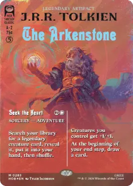 [283]【EN】【サージFOIL】■ボーダーレス■アーケン石/The Arkenstone【HOB】[M][茶]