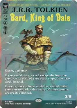 [280]【EN】【サージFOIL】■ボーダーレス■谷間の国の王、バルド/Bard, King of Dale【HOB】[M][多色]