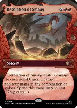 [226]【EN】【FOIL】■ボーダーレス■スマウグの荒らし場/Desolation of Smaug【HOB】[R][赤]
