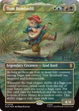 [078]【EN】【サージFOIL】■ボーダーレス■トム・ボンバディル/Tom Bombadil【HOC】[M][多色]