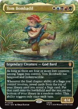 [038]【EN】【FOIL】■ボーダーレス■トム・ボンバディル/Tom Bombadil【HOC】[M][多色]