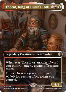 [003]【EN】■ボーダーレス■ドゥリンの民の王、ソーリン/Thorin, King of Durin's Folk【HOC】[R][多色]